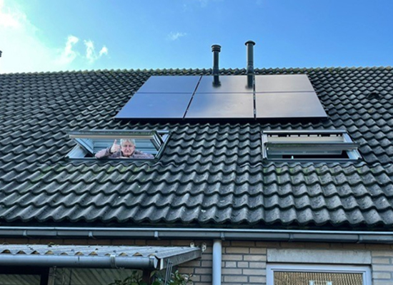 Proef met zonnepanelen in Etten-Leur van start